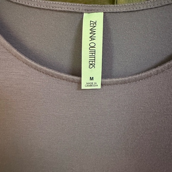 Zenana Outfitters Ladies Women’s Purple Swing Dress Size Medium - Picture 3 of 3